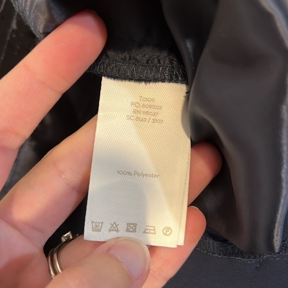 Biden Melina Paperbag Trouser Pants Navy Size 6P EUC - Picture 11 of 15